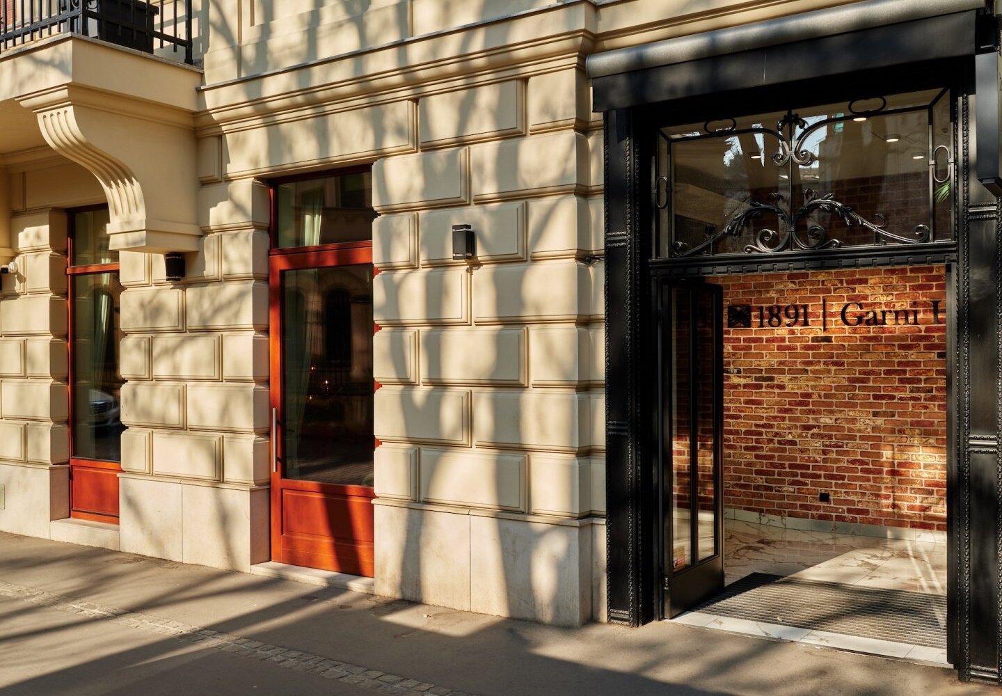 Fasada hotelu na Kazimierzu