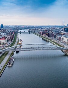 Bridge from bird's eye
