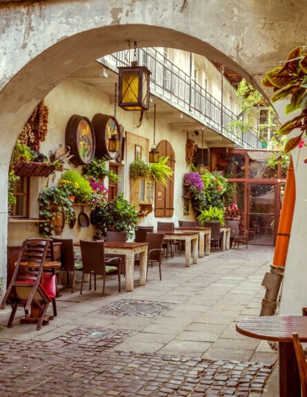 A corner of Kraków's Kazimierz