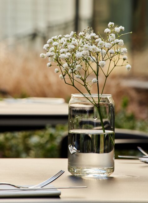 Flower on the table