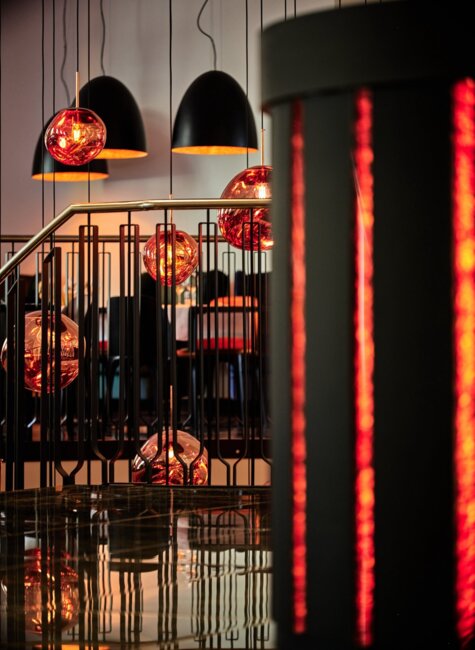 Garni hotel interior details