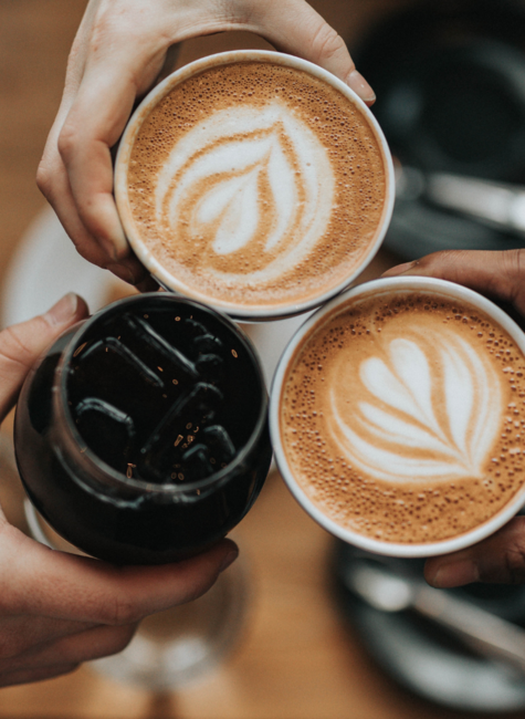 high quality coffee in hotel