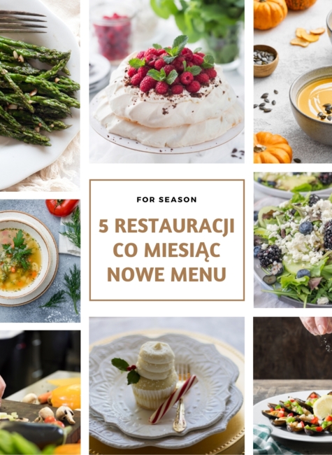 plakat menu sezonowego