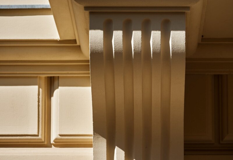 details in the hotel lobby