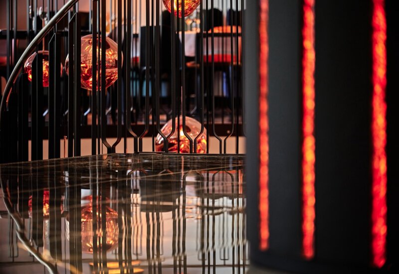 Close-up of an elegant detail