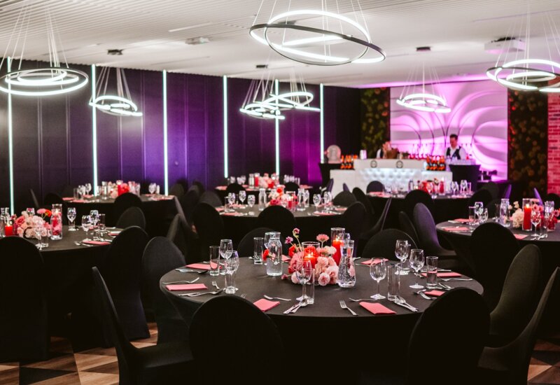 interior of Garni Restaurant, perfect for sophisticated receptions