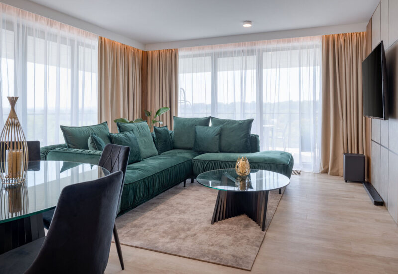 Presidential suite – the largest suite in Kraków with luxurious finishing.