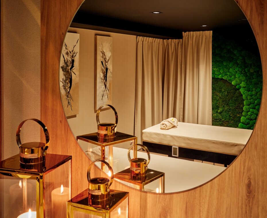 Klimatyczne ujęcie hotelowej strefy spa