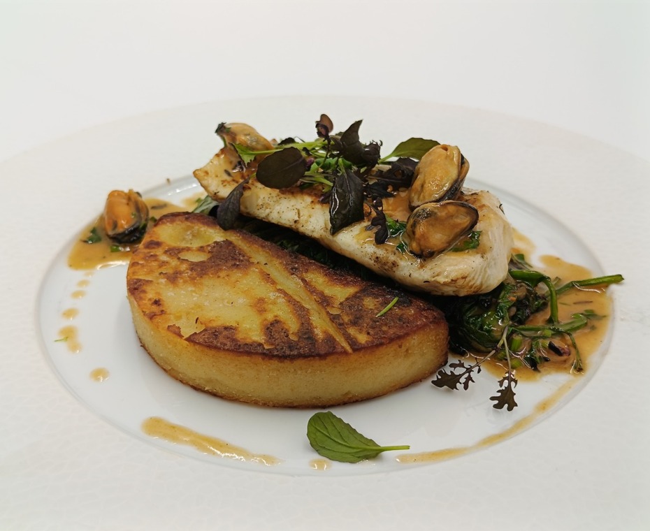 restauracja fine finingowa z kuchnią hiszpańską przykładowe danie