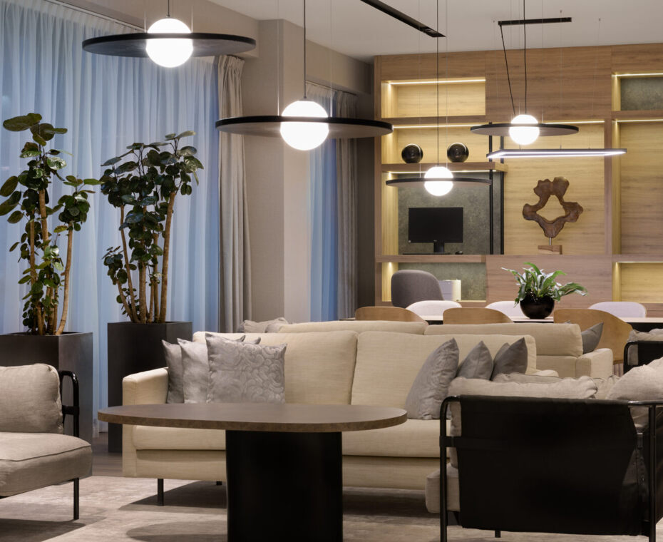 elegancka strefa vip dla gości hotelu