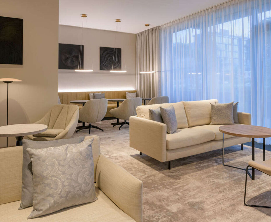 Strefa wypoczynku dla biznesmenów