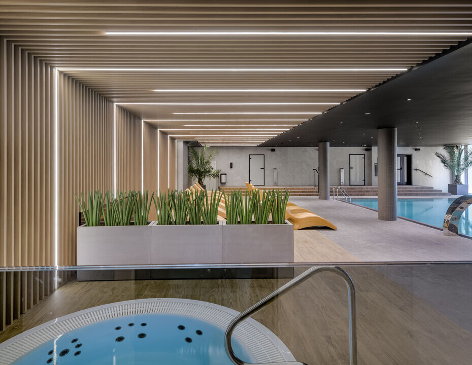 Jacuzzi – the perfect spot for relaxation and unwinding in hot water.