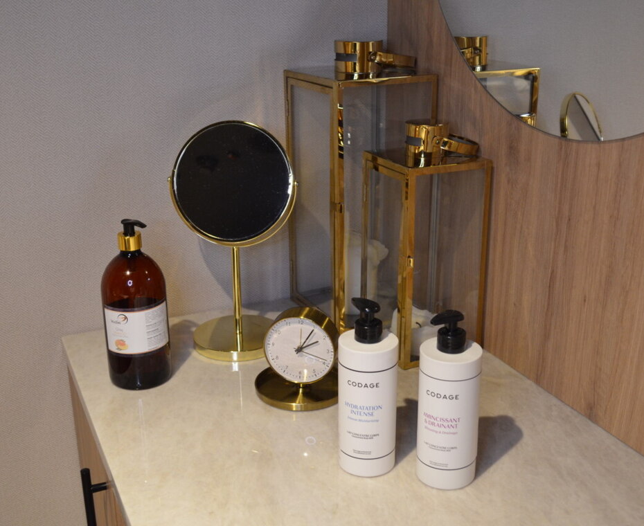 Zestaw kosmetyków Codage wykorzystywanych w Aliento Spa – ekskluzywna pielęgnacja dostosowana do ind