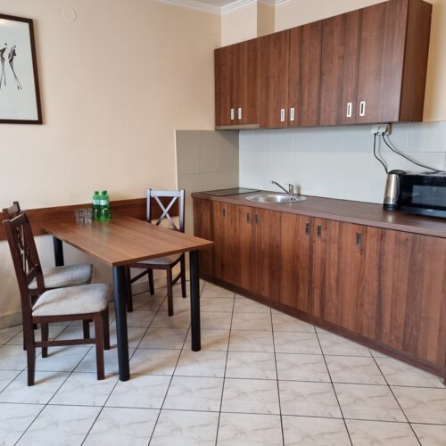Apartament z aneksem kuchennym
