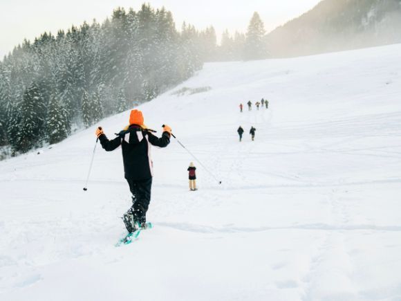 narty Karkonosze góry Śnieżka narty biegowe ferie zimowe dla dzieci stok