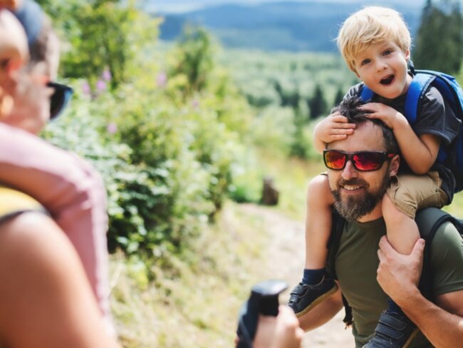 family May holiday in the mountains