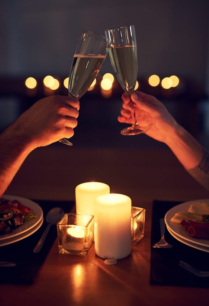 romantyczna kolacja