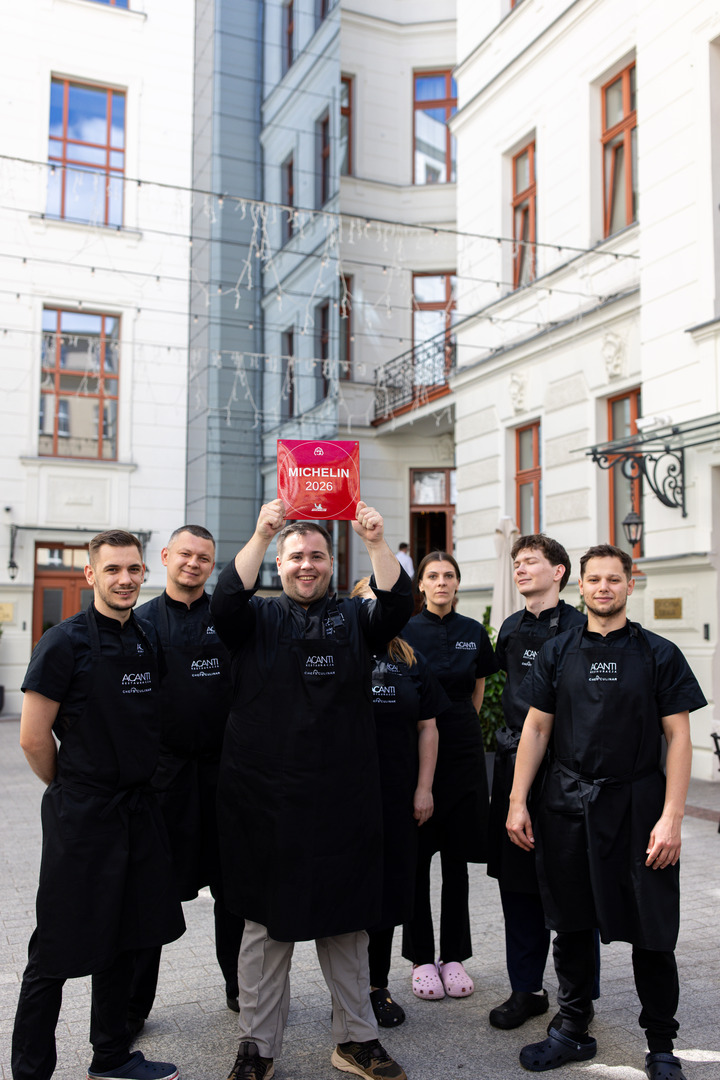 restauracja acanti łódź wyróżnienie michelin bib gourmand