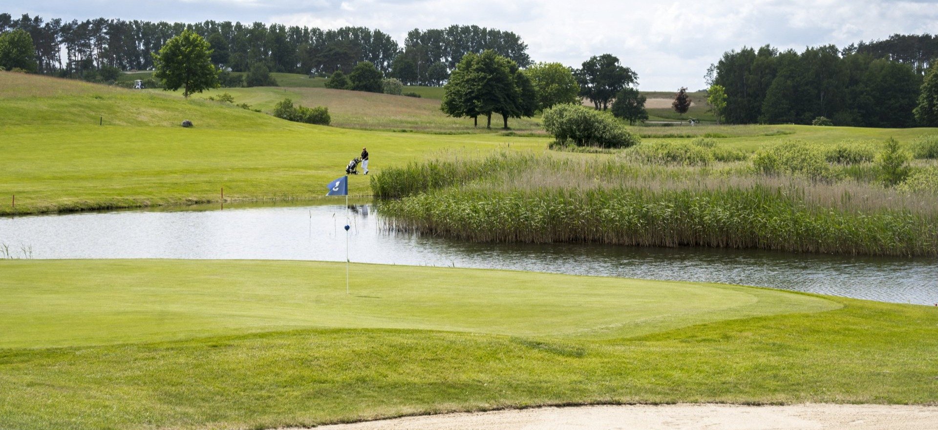 Golfplatz des Resort Balmer See auf Usedom