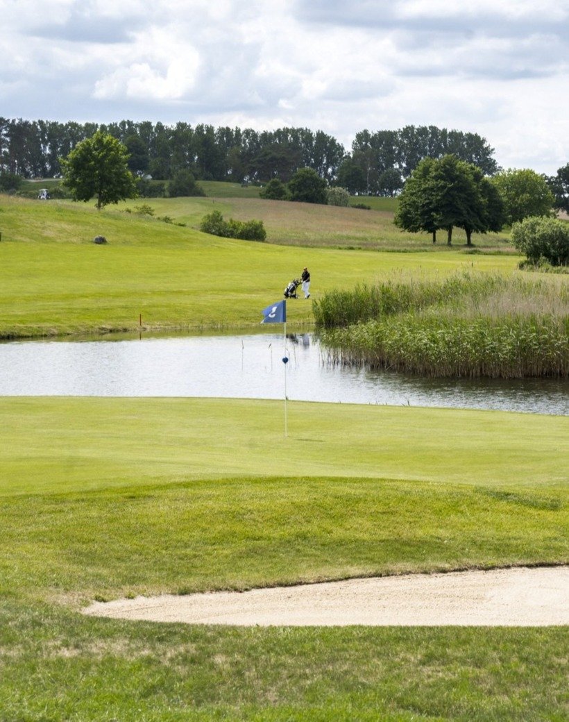 Golfplatz des Resort Balmer See auf Usedom