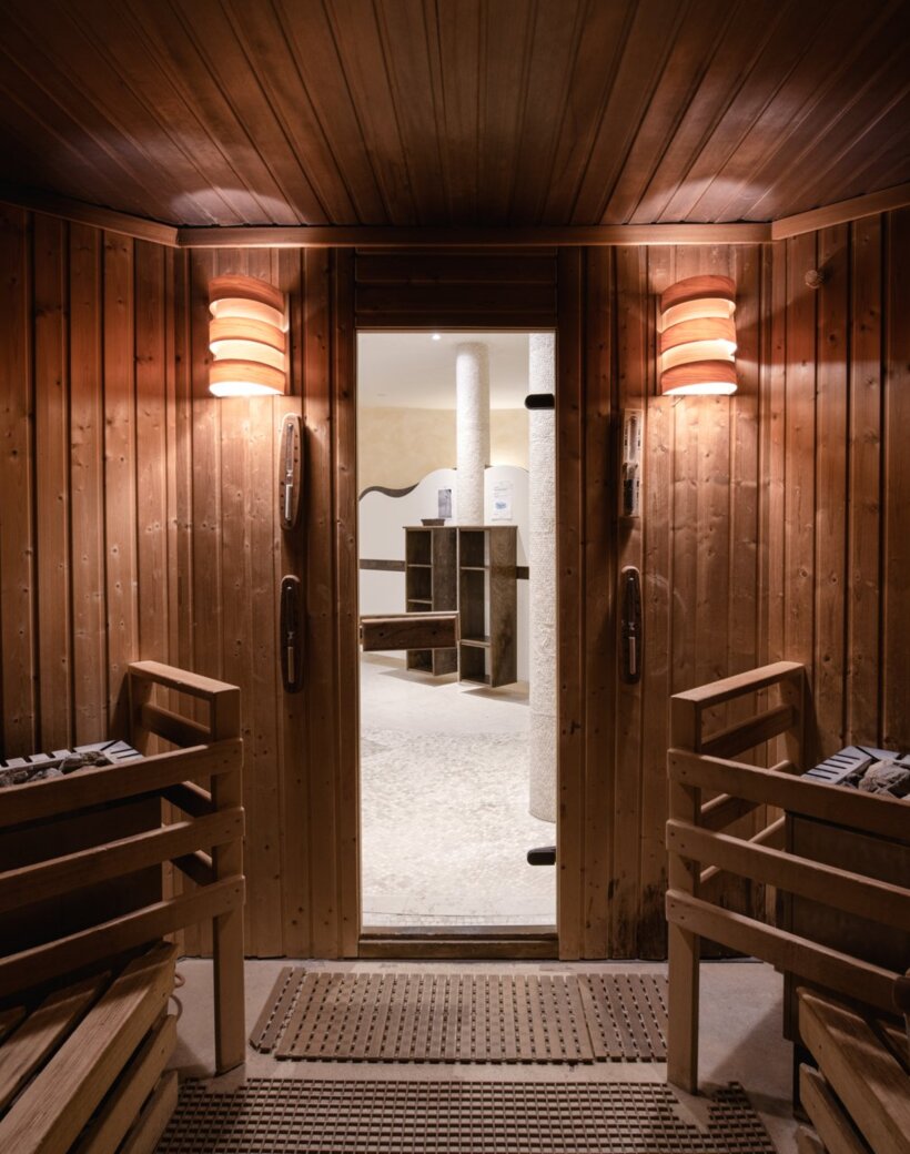 Finnische Saune des Spas Balmer Seele im Resort Balmer See Usedom