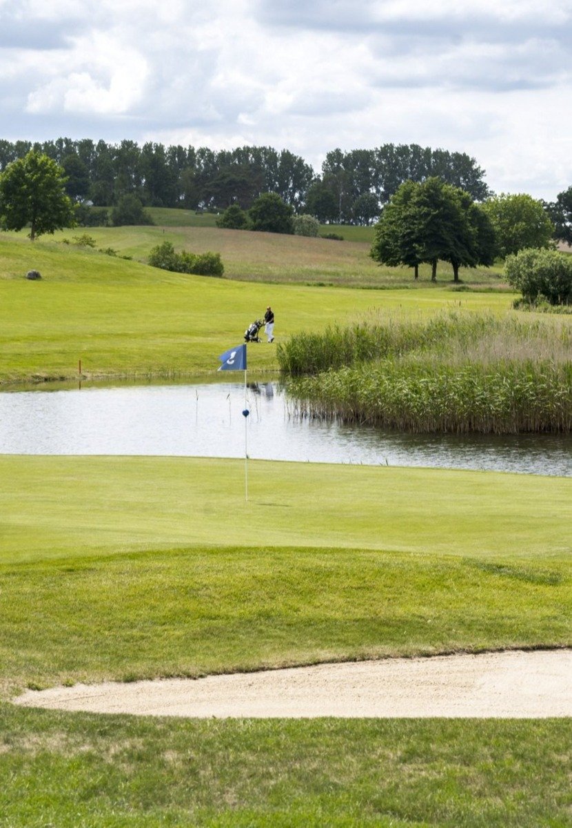 Golfplatz Balmer See auf Usedom neben dem 4 Sterne Hotel Balmer See