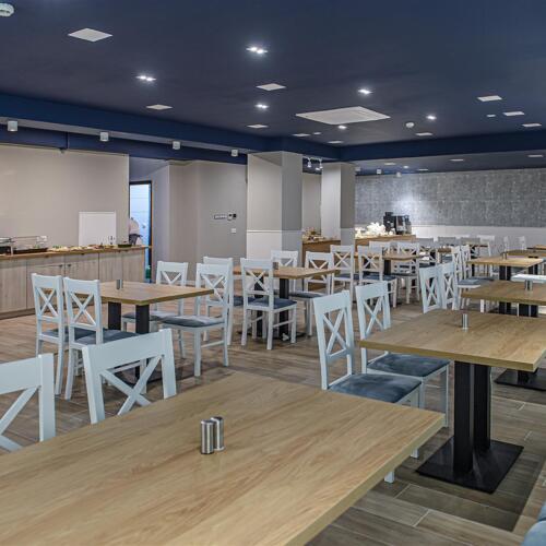 restauracja hotelu belmarpark nad morzem