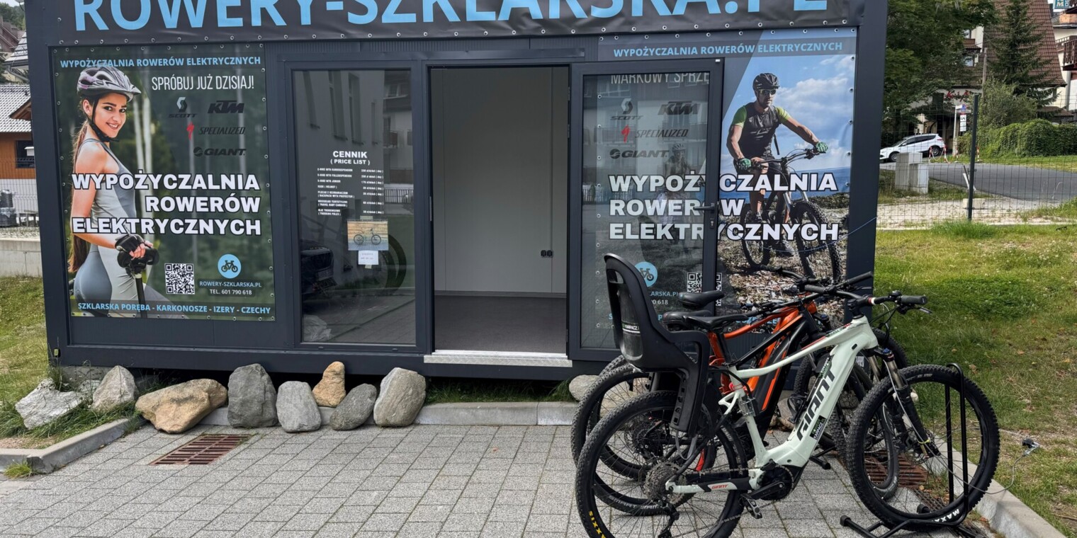 Wypożyczalnia rowerów elektrycznych Szklarska Poręba