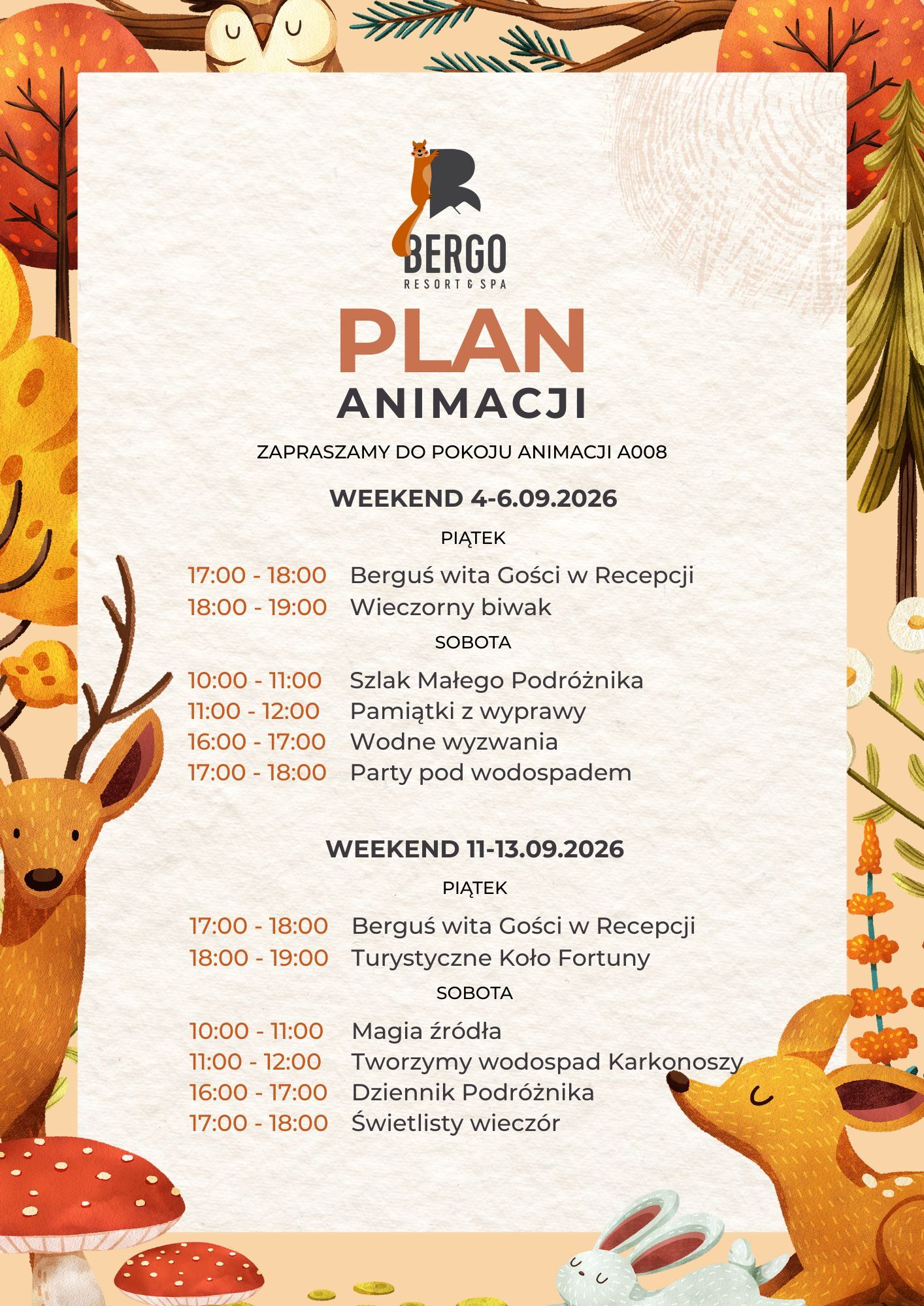 May Day animation schedule