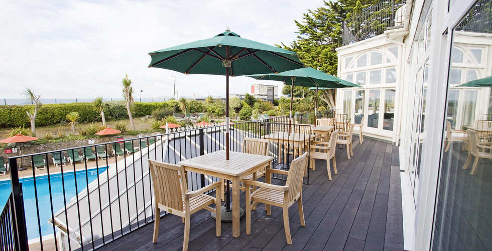 Bournemouth Carlton Hotel terrace