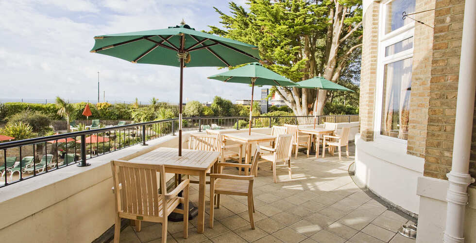 Bournemouth Carlton Hotel terrace