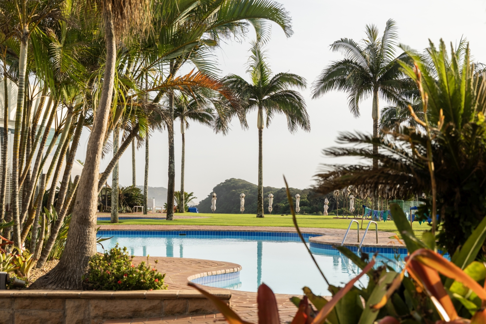 Family resort facilities in Umhlanga near the beach