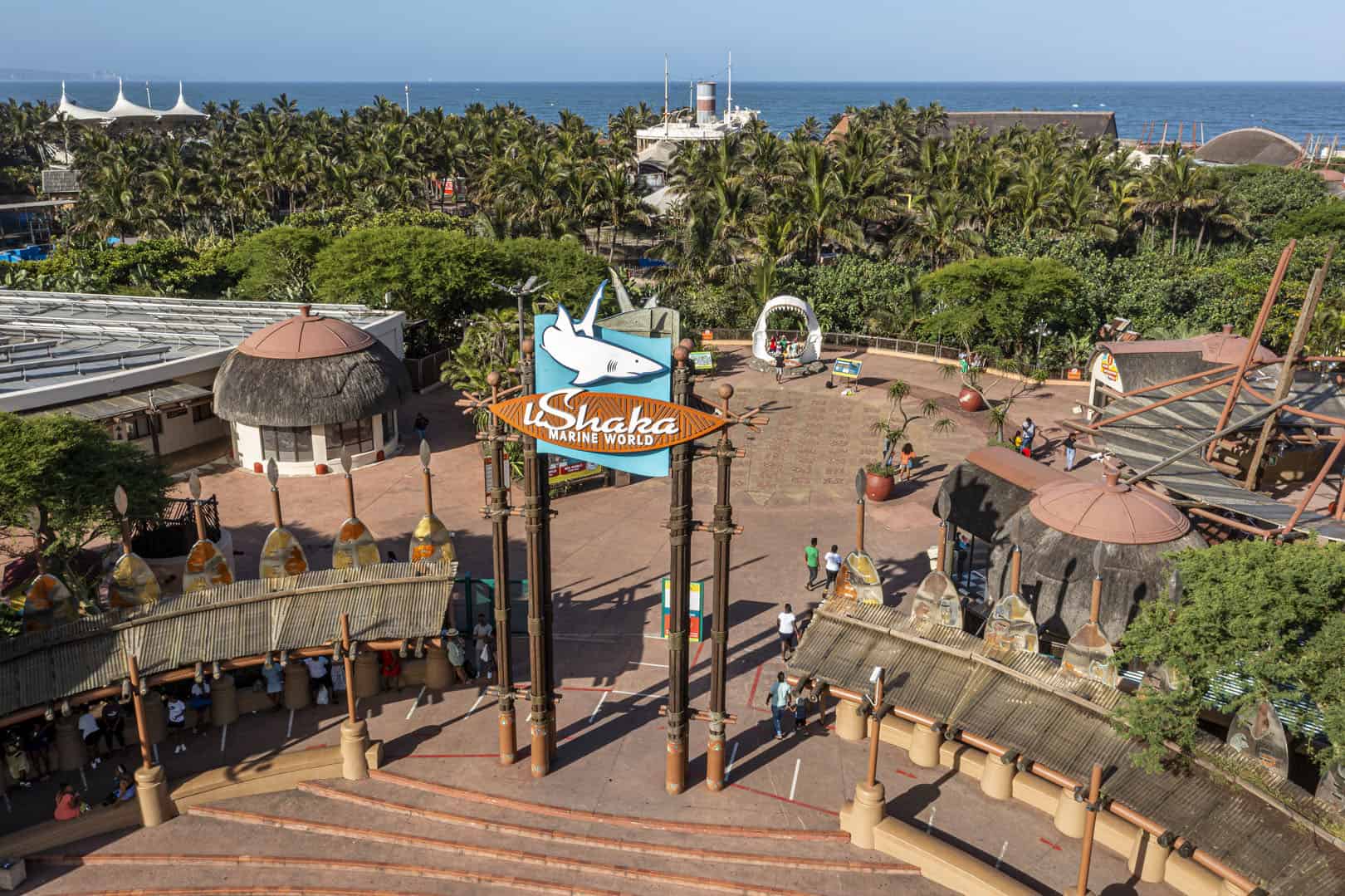 Dolphin show at uShaka Marine World Durban family attraction