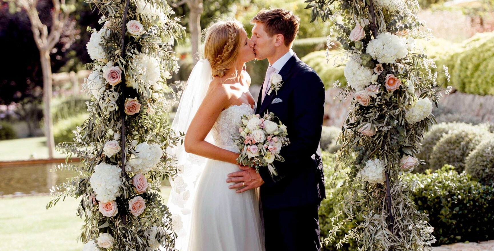 Una pareja se casa en un precioso lugar de Mallorca