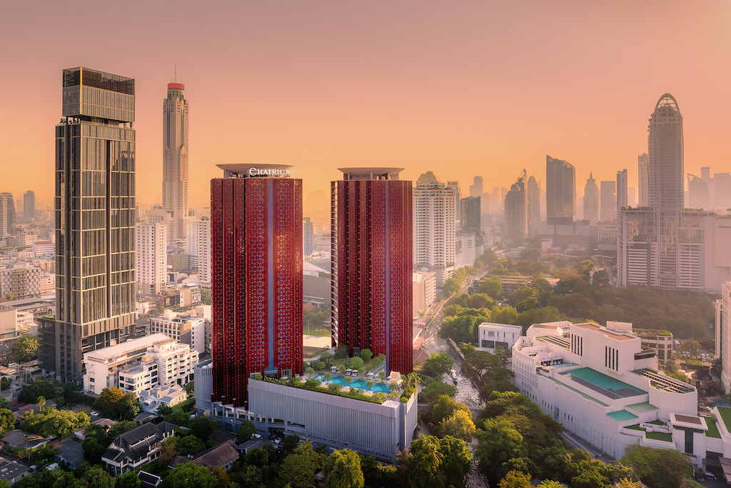 Chatrium Grand Bangkok, a residences hotel located 350 metres from Siam Paragon