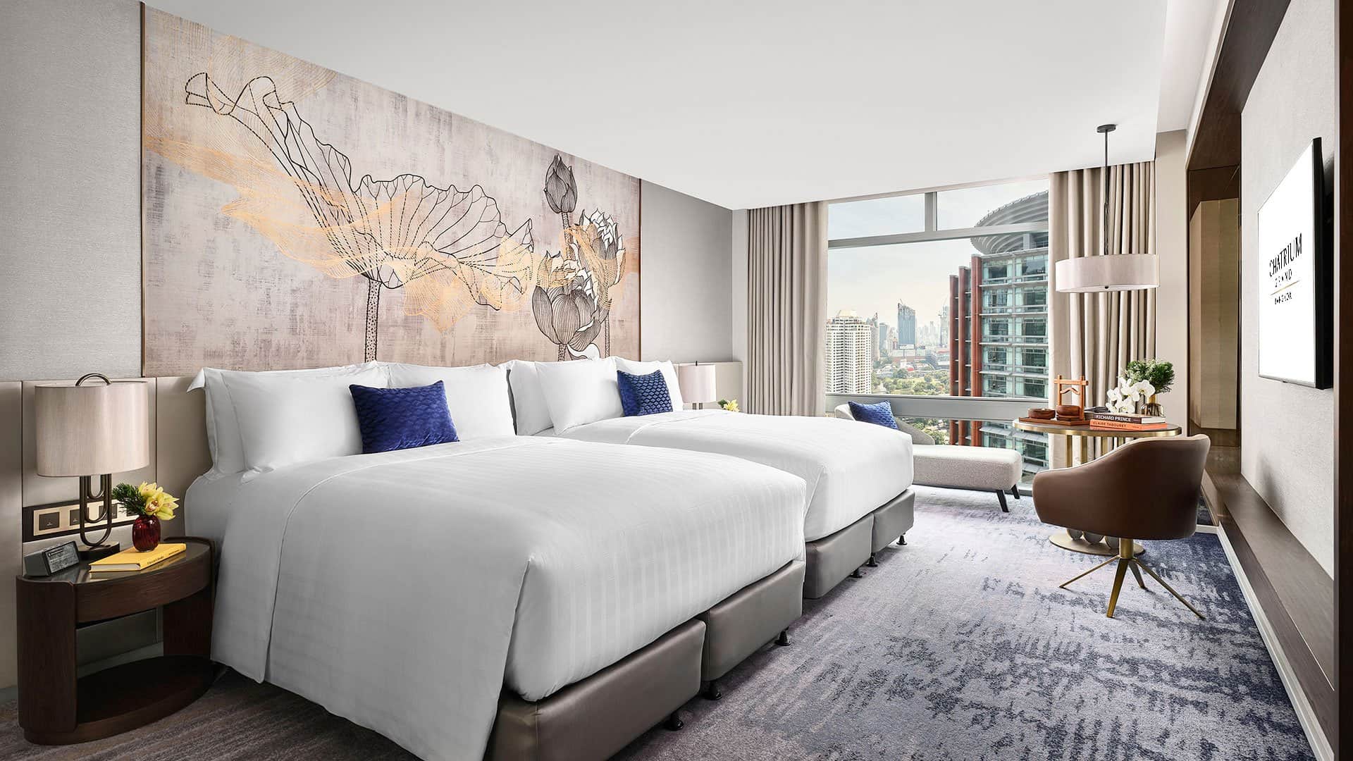 Family Room at Chatrium Grand Bangkok.