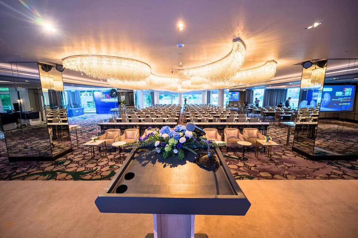 Stunning venue at Chatrium Hotel Riverside Bangkok, ideal for corporate event