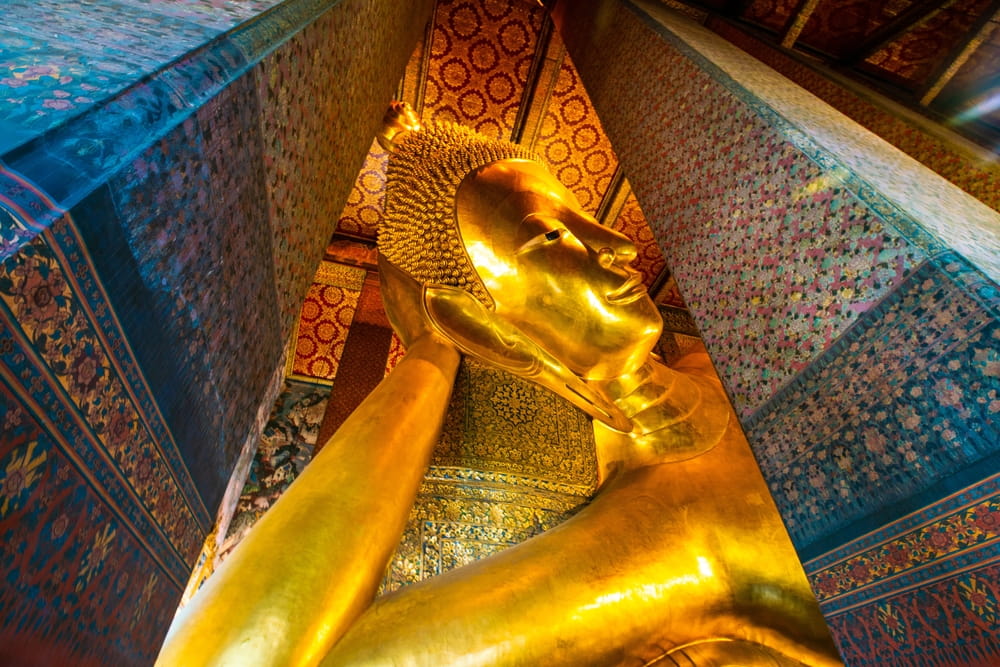 Wat Pho - one of the iconic temples in Chao Phraya river