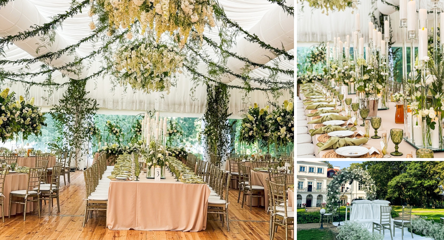 Reception in the park