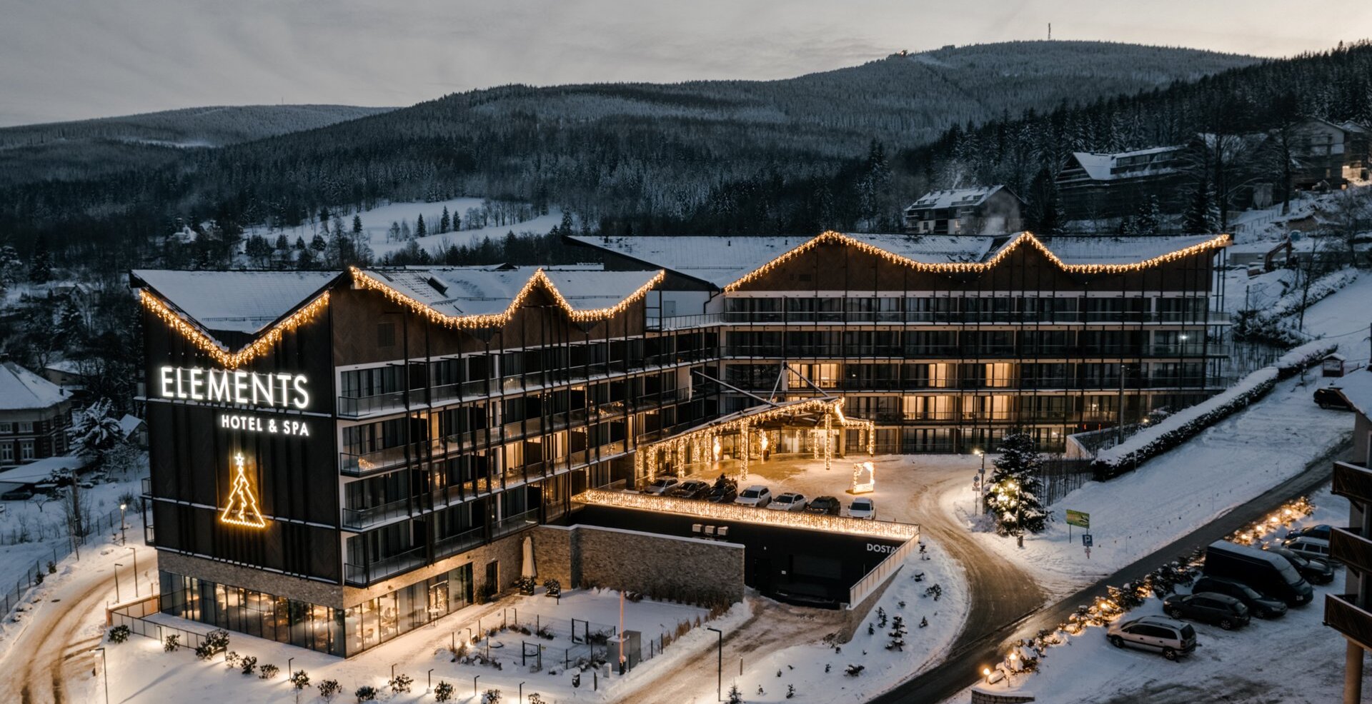 Elements Hotel & SPA in winter
