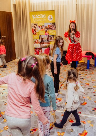 Dzieci na animacjach