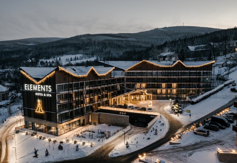 Elements Hotel & SPA in winter