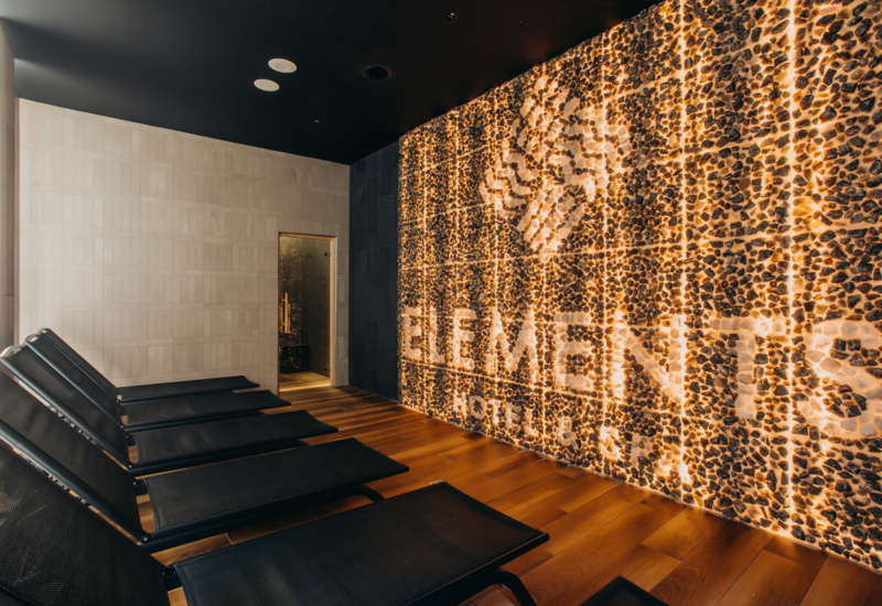 Graduated brine graduation tower