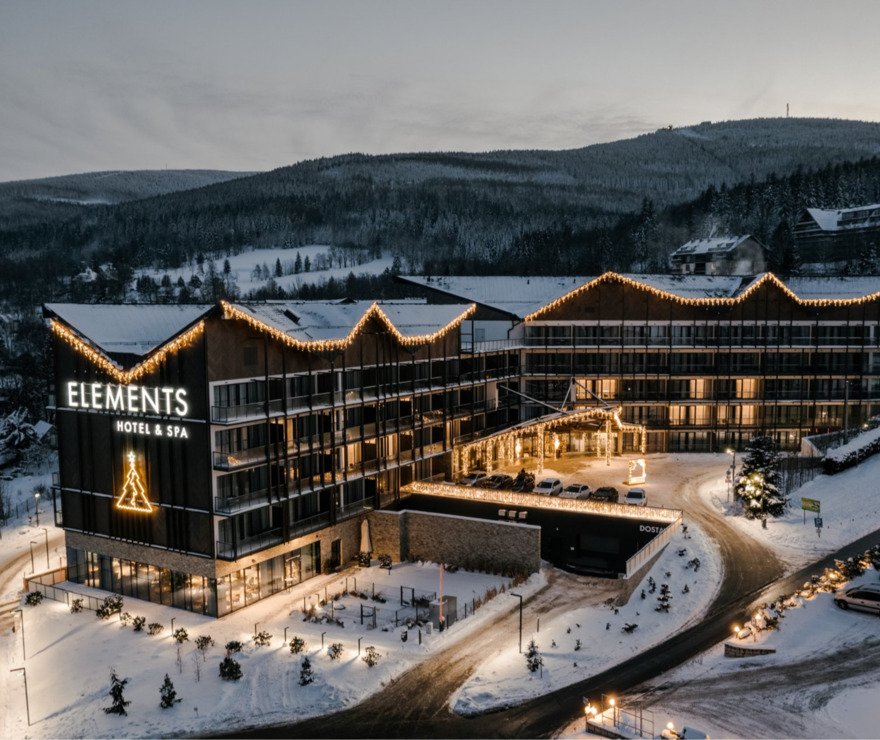 Elements Hotel & SPA in winter