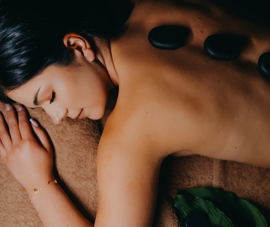 Hot stone massage