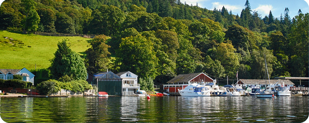 Lakes Boats and Village Charm