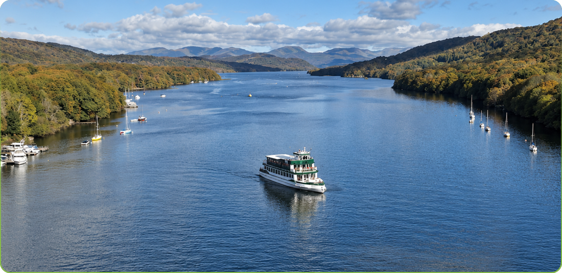 Lake cruise in the Lake District