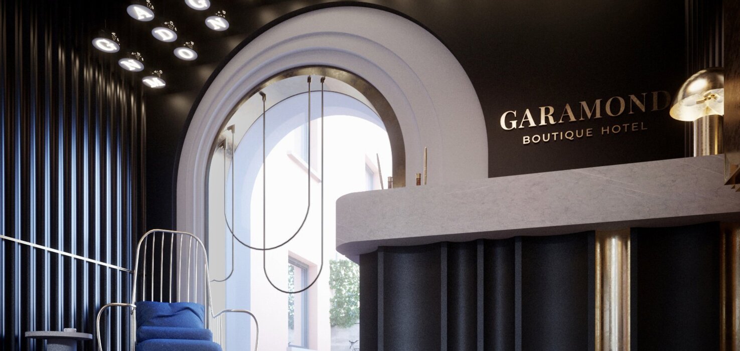 Wejście do hotelu garamond tribute portfolio