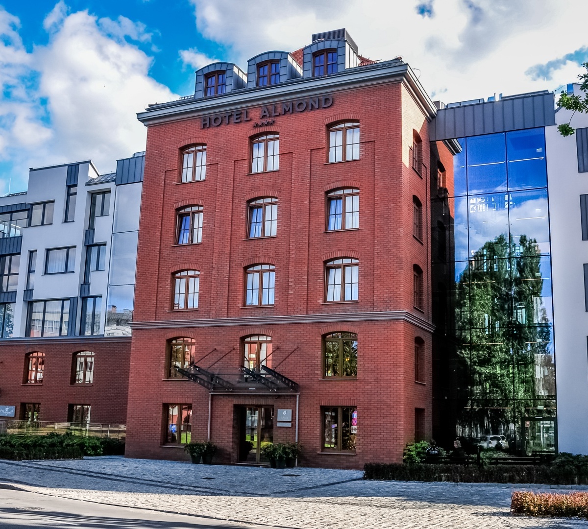 hotell vid Motława