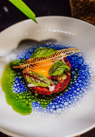 tatar on a plate